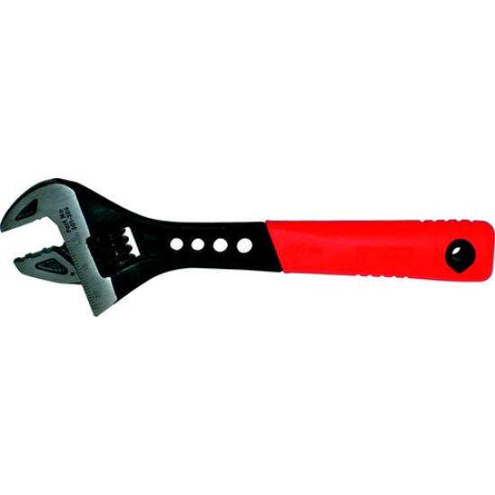 150mm/6" SOFT GRIP PHOSPHATE ADJUSTABLE WRENCH