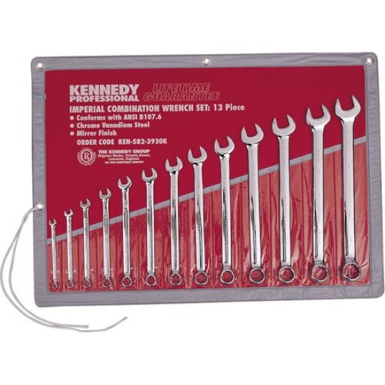 1/4-1" A/F PROF COMB WRENCH SET 13-PCE