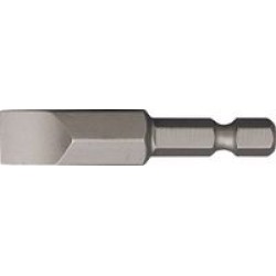 6.0mm x 50mm FLAT POWER BIT 1/4" HEX