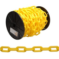 Yellow PVC Chain 20MTR