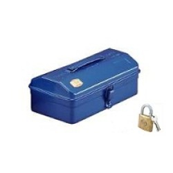 JAPAN METAL TOOL BOX C/W PADLOCK 38MM