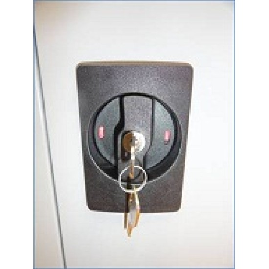 STEEL CABINET LOCK WITH KEY