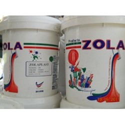 ZOLA PLUS EMULSION WATER BASE PAINT WHITE 18L X 25drums