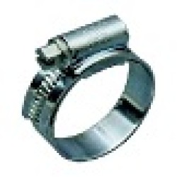 1A STAINLESS STEEL HOSE CLIPS , 20-32 , 100PCS/pkt 1A STAINLESS STEEL HOSE CLIPS , 20-32 , 100PCS/pkt