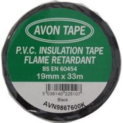 19mmx33M BLACK PVC INSULATION TAPE