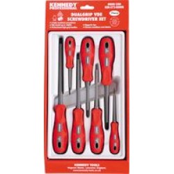 VDE DUAL GRIP SCREWDRIVER SET 7-PCE VDE DUAL GRIP SCREWDRIVER SET 7-PCE
