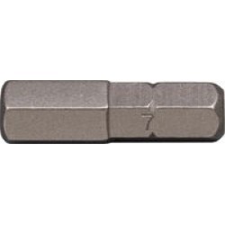 6.0mm x 25mm SCREWDRIVERBIT 1/4" HEX