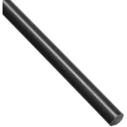 DERLIN BLACK COLOR ROD M8 X 1MTR