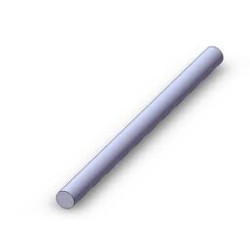 SILVER STEEL M12 X 500MM,POLY SHAFT