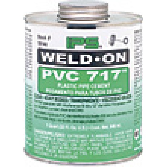 P717 PVC GLUE 473ml , Clear