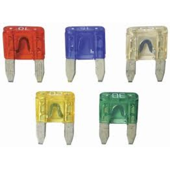 20AMP FLAT 2 PIN FUSE , 10pcs/box