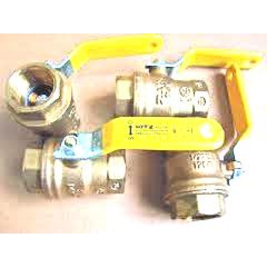 1" Brass Kitz Ball Valve