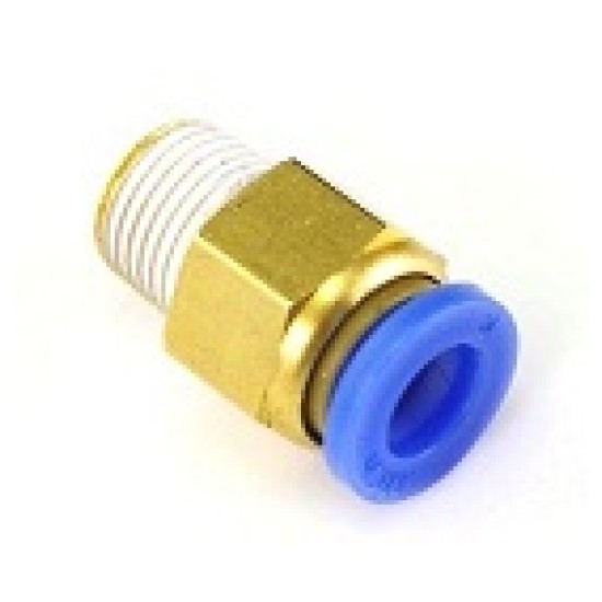 STRAIGHT, CONNECTOR 3/8 X M6