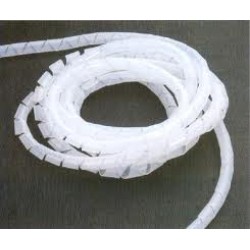 Spiral wrapping 30-130mm,WHITE, 10meter