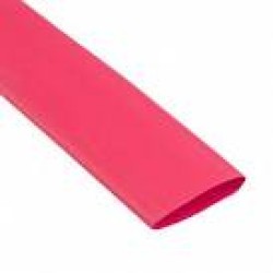 20MM RED HEAT SLEEVE TUBE - 1 ROLL X 50 MTR