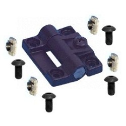 SAFETY HINGES FOR ALUMINIUM PROFILE LOAD 125KG, 2STES/BOX