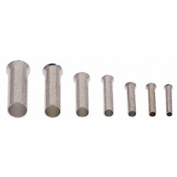 CRIMP FERRULES ONLY 0.75MM2 - 100PC