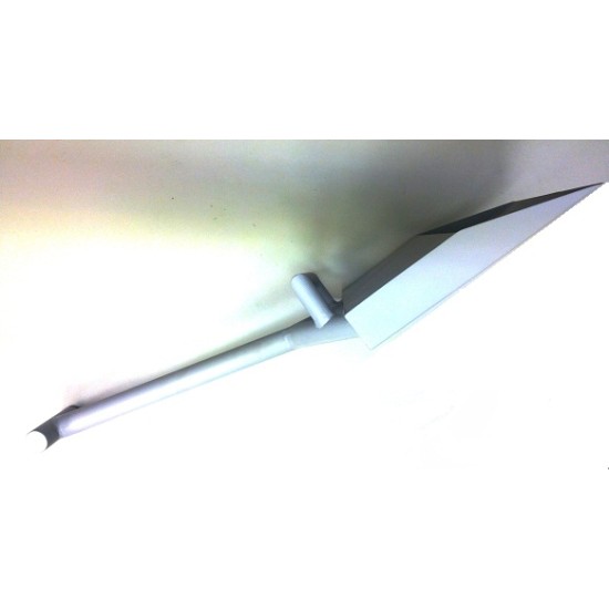 Steel Shovel Scop with Hardener, 280MM(Blade Width) X 160MM(blade depth ) X 450MM