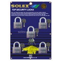 SOLEX C/W MASTER KEY 5 IN 1, 40MM
