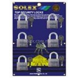 SOLEX C/W MASTER KEY 6 IN 1 ,40MM