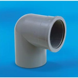 2" UPVC ELBOW/FEMALE THREAD