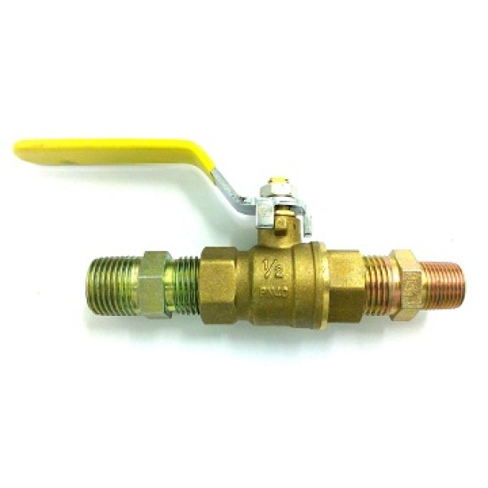 UNO 2000, BALL VALVE (04), NIPPLE (3 X 4,1),NIPPLE(1)