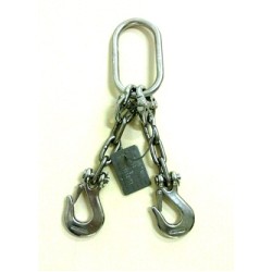 S/STEEL CHAIN SLING 0.6TON