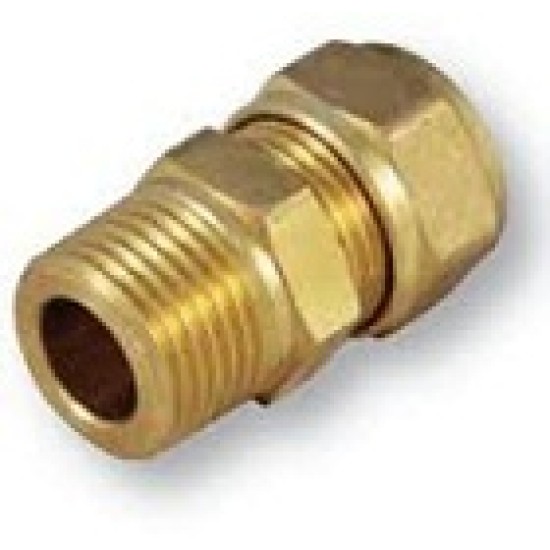 G 1/4" X 3/8" TUBING FITTING STRAIGHT (10PCS/PKT)