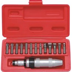 15-PCE IMPACT DRIVER SET1/2" SQ. DR. 15-PCE IMPACT DRIVER SET1/2" SQ. DR.