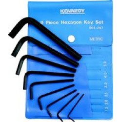 1.5-10mm HEXAGON WRENCH SET (9-PCE) 1.5-10mm HEXAGON WRENCH SET (9-PCE)
