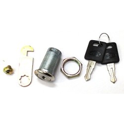 LOCK SET FOR LOCAKER WITHOUT U CLIP , THREAD LENGTH 20MM