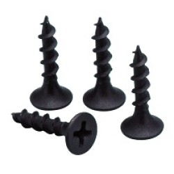 CHIP BOARD SCREW - BLACK