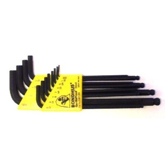 Hex Key 12pcs set 0.05"-516"