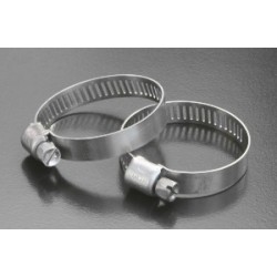 30 - 50MM S/STEEL HOSE CLIP BAND WIDTH 8MM X 12MM, CLIP WIDTH 20