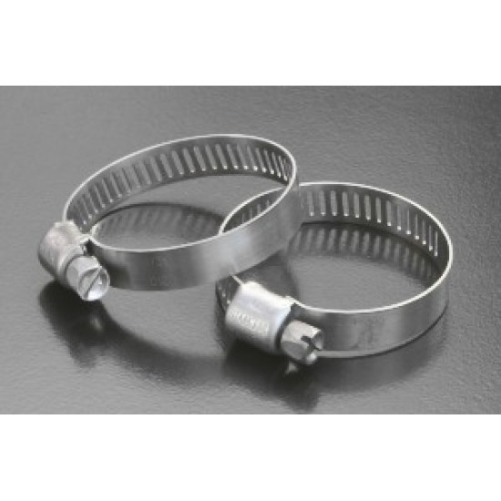 30 - 50MM S/STEEL HOSE CLIP BAND WIDTH 8MM X 12MM, CLIP WIDTH 20