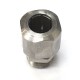 BULKHEAD 3/8 X 3/8 NIPPLE CONNECTOR S/STEEL