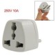 TRAVEL ADAPTOR W/2 ROUND PIN