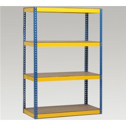 M2 NEW FIN. FILING ROOM SHELVE RACK, 4ft X 2ft X 6ft