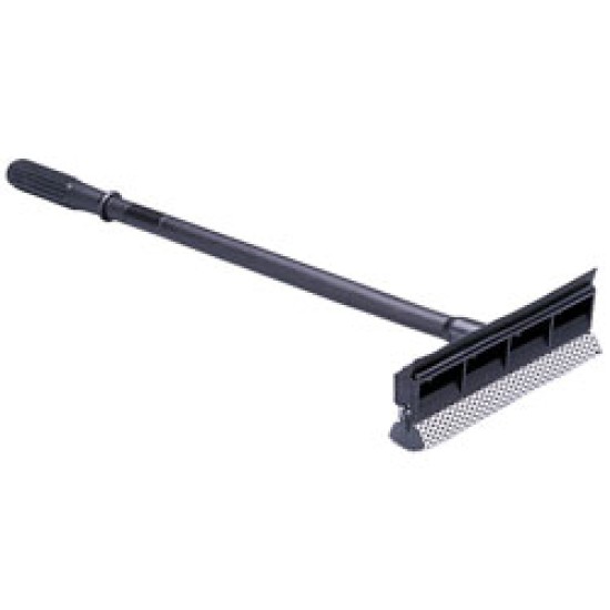 WINDOW SQUEEGEE WITH SPONGE & RUBBER