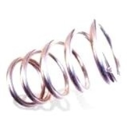 2.1MM X ID 23.6 X LENGTH 2", 6 COIL, DOUBLE END GRINDER, ZINK PL