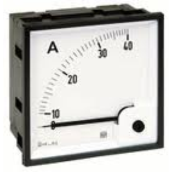 BAVELLONI,AMP METER,0-10,72MMX72MM