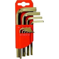 1.5-10mm C/V HEXAGON WRENCH SET (9-PCE)