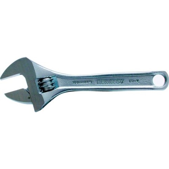 200mm/8" CHROMED FINISH ADJUSTABLE WRENCH