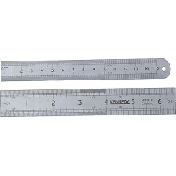 150mm/6" FLEXIBLE RUSTLESS RULER ROUND END 150mm/6" FLEXIBLE RUSTLESS RULER ROUND END