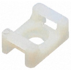 CABLE TIE,MOUNTS, WIDTH 54MM X 15MM LENGTH, SCREW 3MM, 250PCS/PK