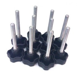 DUPPR LOCK M8,80, STEEL STUB (10PCS/SET)