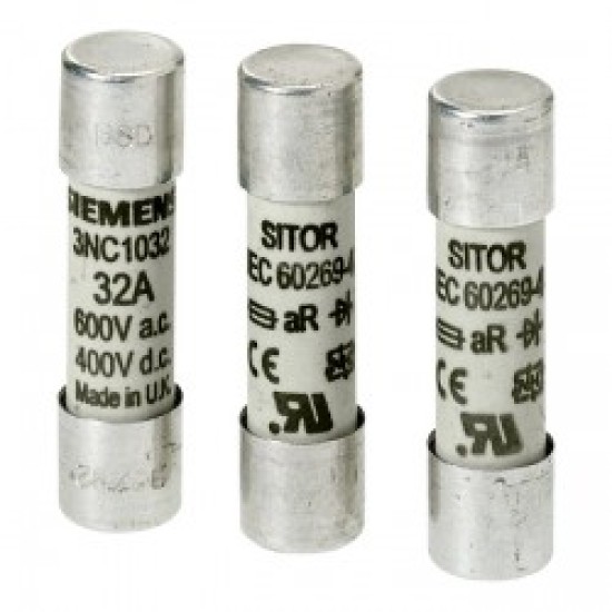 SIEMENS 3NC1450 , 10pcs/pkt ,Cartridge Fuse, 50A, 14 x 51mm 