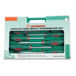 7PCS GO-THRU IMPACT SCREWDRIVERS