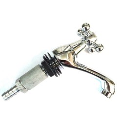 KOHLER, WATER TAP C/W S/STEEL FITTING FOR TUBING ID 20MM