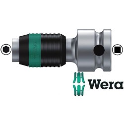 1/4" SQUARE X 1/4" HEXAGON, AUTO LOCK ADAPTOR